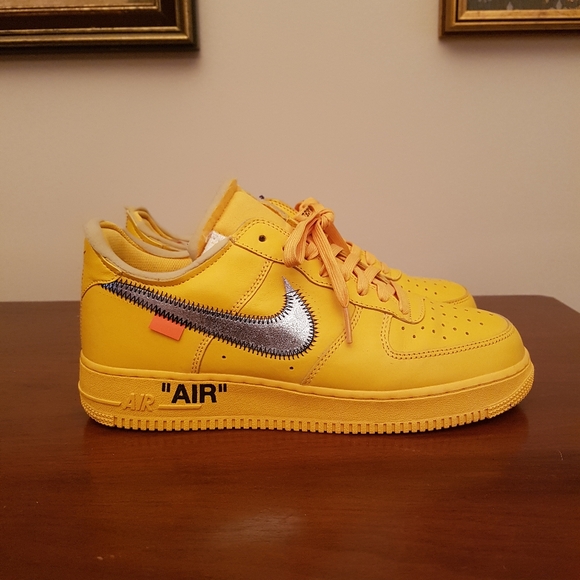 OFF-WHITE x NIKE AIR FORCE 1 LOW "LEMONADE" - Picture 2 of 8